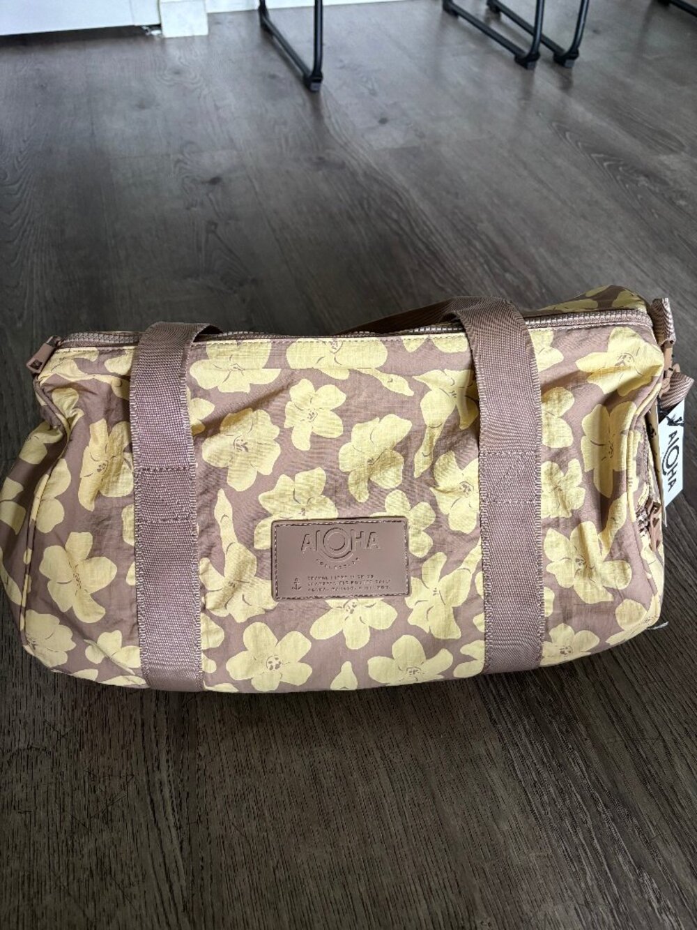 Aloha Collection Puakenikeni Buds Sporty Duffle ( NWT)